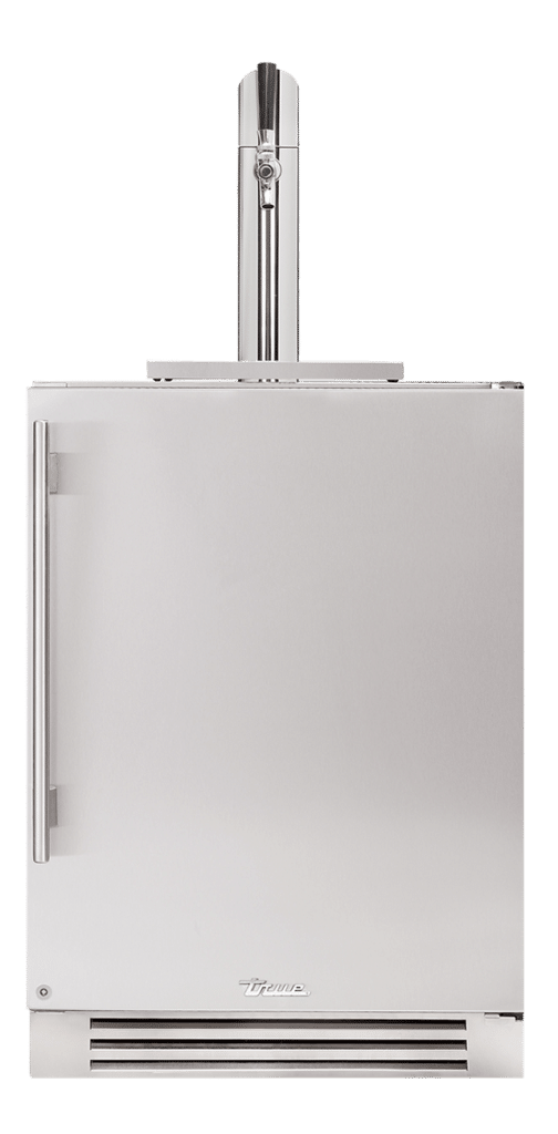 True Caliber TUR24BDRSSC 24 Inch Undercounter Beverage Dispenser - Tap: Single, Door: Solid Stainless - Stainless Steel Finish, Stainless Steel Hardware, Right Hinge