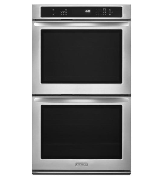 Kitchenaid KEBS209BSS 30-Inch Convection Double Wall Oven, Architect® Series Ii - Stainless Steel
