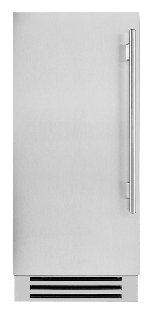 True Caliber TUI15LSSD 15 Inch Clear Ice Machine - Door: Solid Stainless - Stainless Steel Finish, Stainless Steel Hardware, Left Hinge