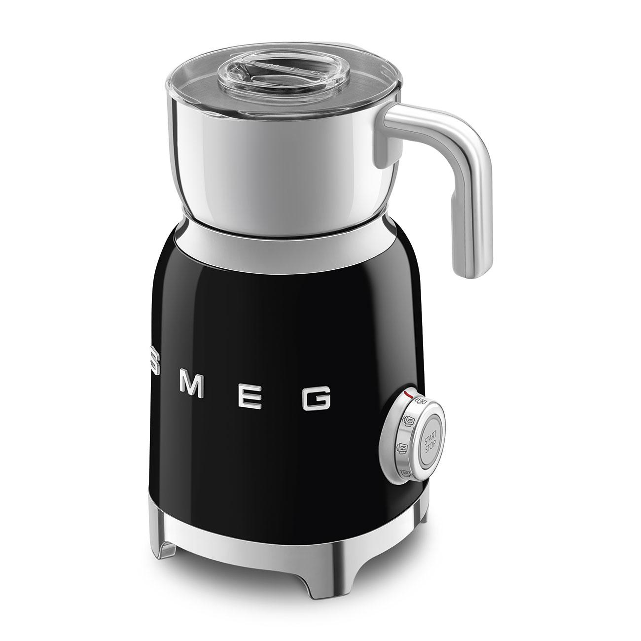Smeg MFF11BLUS Milk Frother Black Mff11Blus