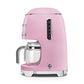 Smeg DCF02PKUS Drip-Filter Coffee Machine Pink Dcf02Pkus