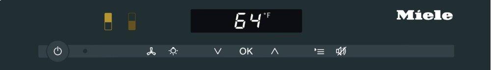 Miele KWT6322UGOB Kwt 6322 Ug Obsidian Black Glass - Built-Under Wine Storage Unit With Flexiframe And Push2Open For Greater Versatility And Top-Quality Design.