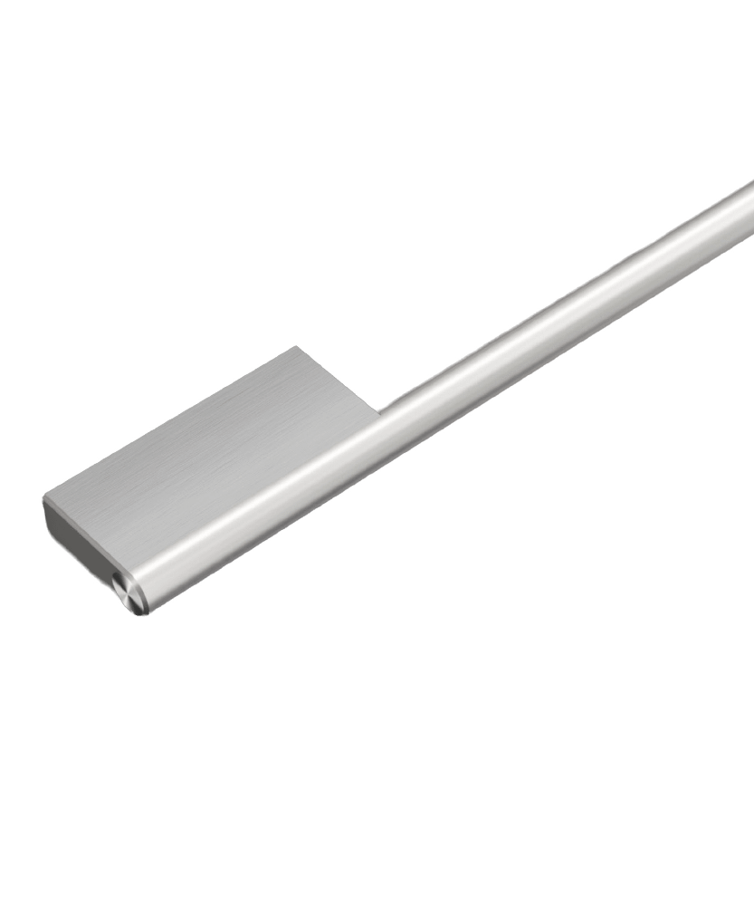 Fisher & Paykel AHD7DDDW24S Contemporary Brushed Silver Handle, 24"