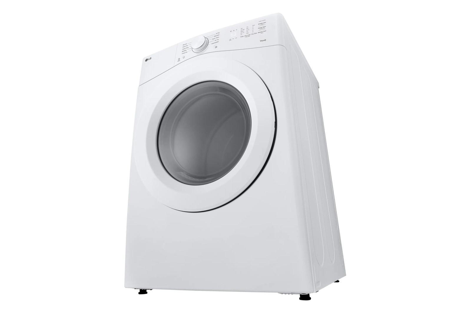 Lg DLE3420W 7.4 Cu. Ft. Ultra Large Capacity Smart Front Load Electric Dryer