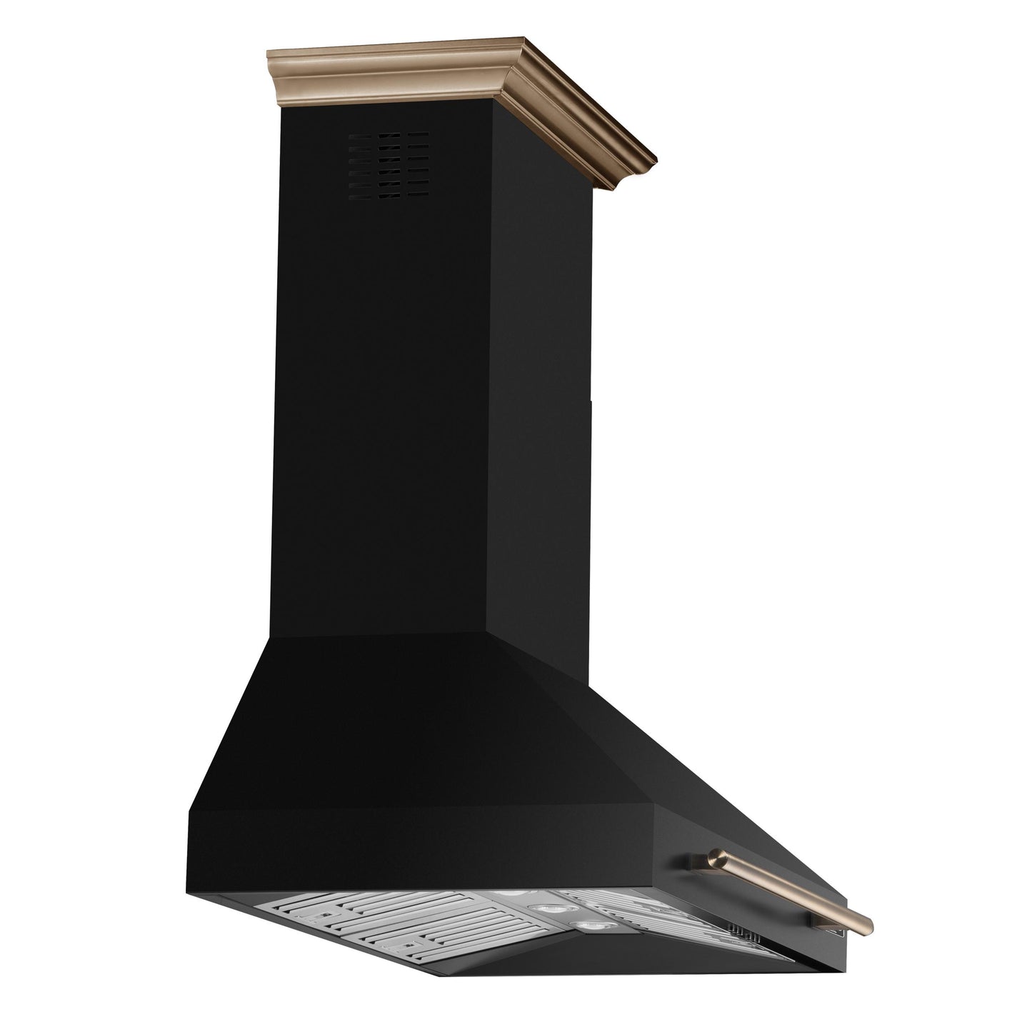 Forno FRHWM509536BLK Forno Aria 36 Inch Wall-Mounted Range Hood In Black