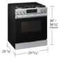 Samsung NSG80H60XRAA Bespoke Smart Slide-In Gas Range Pro Style Design Air Fry Max True Convection