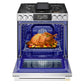 Lg LSGU6339X Lg Signature 6.3 Cu. Ft. Smart Gas Slide-In Range With Dynamic Probake Convection®, Air Fry, Air Sous Vide, Pizza Mode And Ai Gourmet Camera