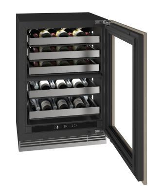 U-Line URWD324IG01A Urwd324 24" Dual-Zone Wine Refrigerator With Integrated Frame Finish (115 V/60 Hz)