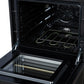 Forno FFSEL606924BLK Forno Loiano 24 Inch Freestanding Electric Range In Black