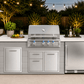 Xo Appliance XOGOK32XLTV1GR 32In Xlt Grill Grey Outdoor Kitchen Island