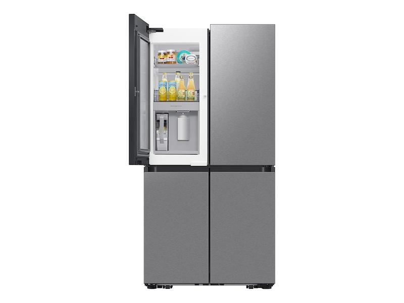 Samsung RF23DB9600QL Bespoke Counter Depth 4-Door Flex&#8482; Refrigerator (23 Cu. Ft.) With Beverage Center &#8482; In Stainless Steel - (With Customizable Door Panel Colors)