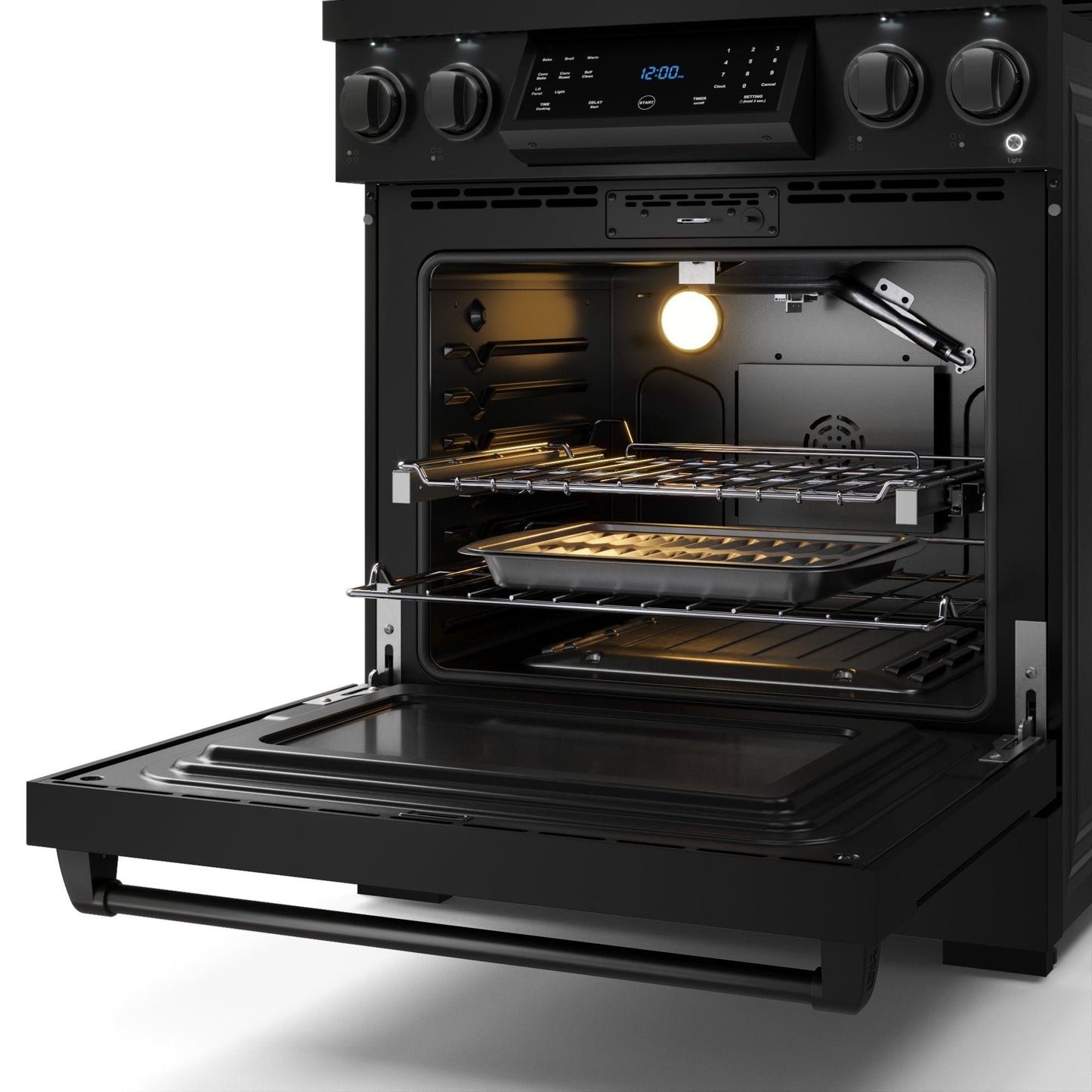 Thor Kitchen RSG30PBLP 30 Inch Professional Liquid Propane With Precision Knob Control In Black