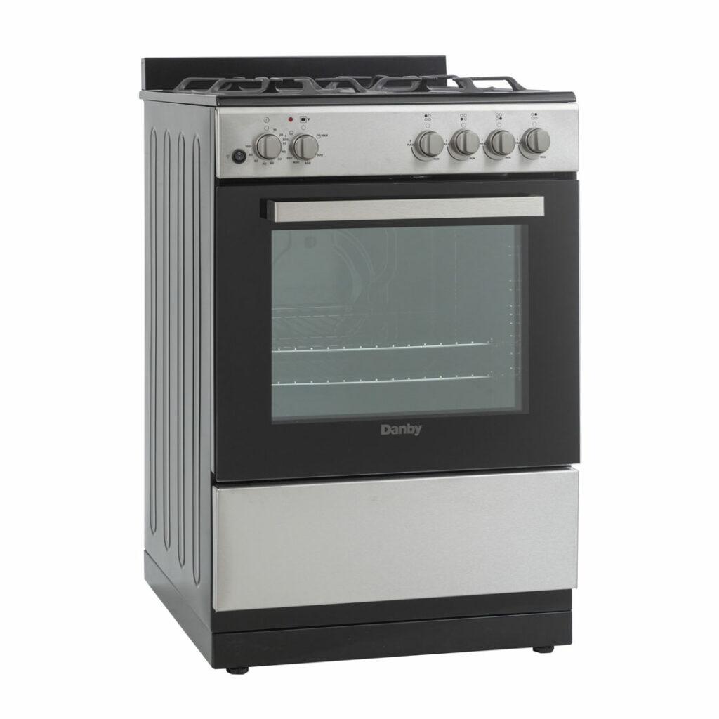 Danby DR24V1BSSGLP Danby 24 Wide Gas Range In Stainless Steel