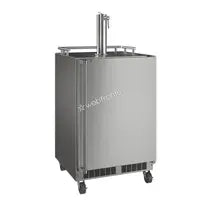 Marvel MOKR224SSC1A 24-In Outdoor Mobile Dispenser With Single Wine & Beverage Tap With Door Style - Stainless Steel, Dispenser Type - Single Wine