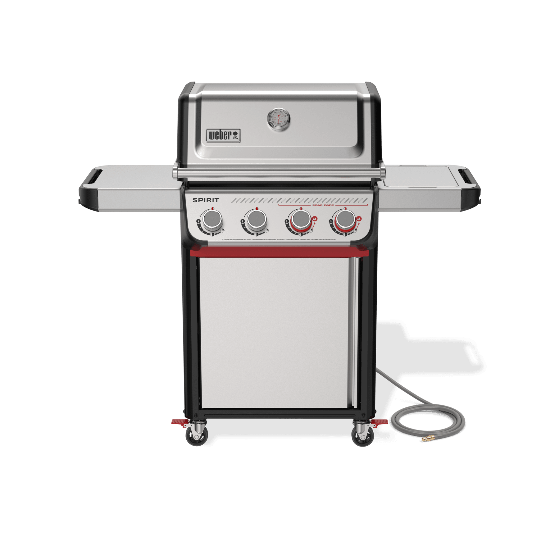 Weber 1502223 Spirit® S-425C Gas Grill (Natural Gas) - Stainless Steel