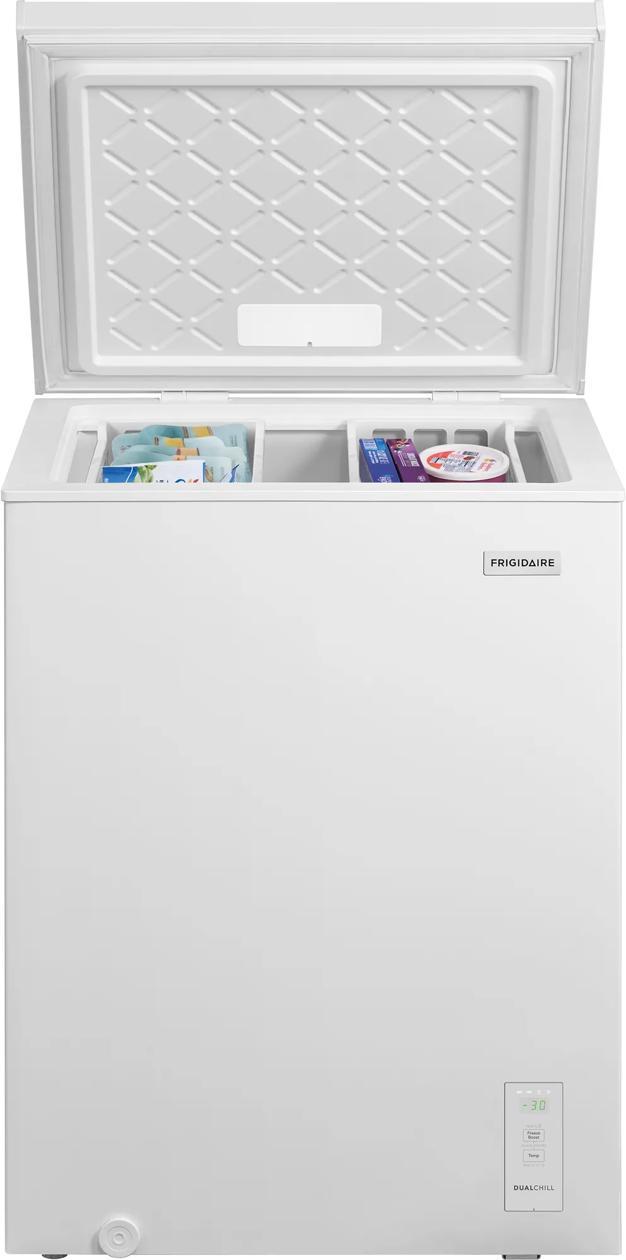 Frigidaire FFCS0562AW 5 Cu. Ft. Garage Ready Chest Freezer