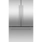 Fisher & Paykel RF210ADPVX1 21.6 Cu Ft Series 7 French Door Refrigerator Freezer