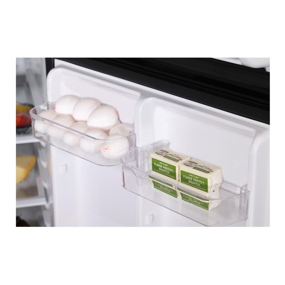 Verona VEFTF2412RBK Verona Veftf2412Rbk 24 Inch Top Freezer Refrigerator With 12 Cu. Ft. Total Capacity, Reversible Doors, Recessed Handle, Energy Star (Black)