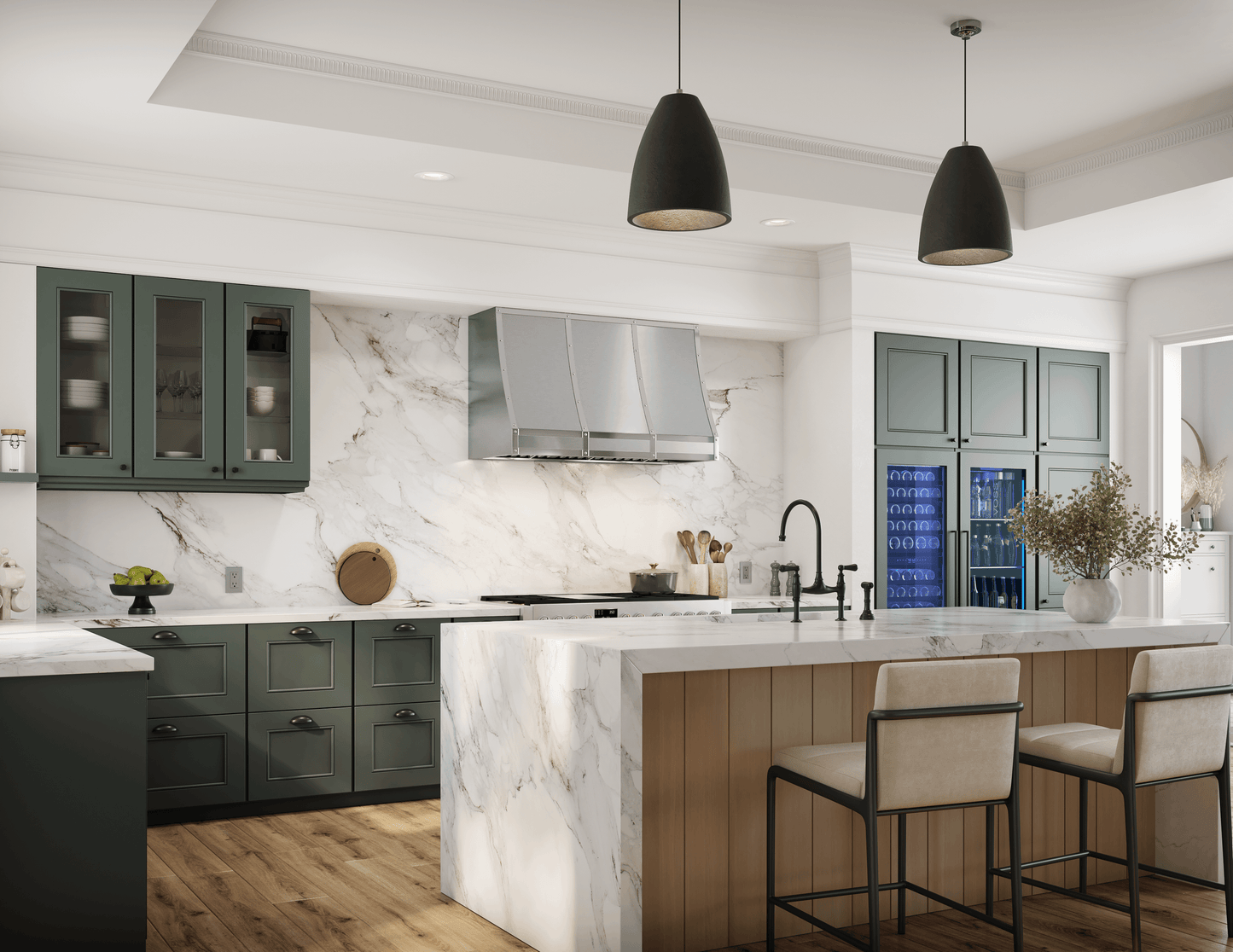 Zephyr CHFT48ASX Forte Wall Custom Hood, 48In, Ss, Body Only Insert Sold Separately