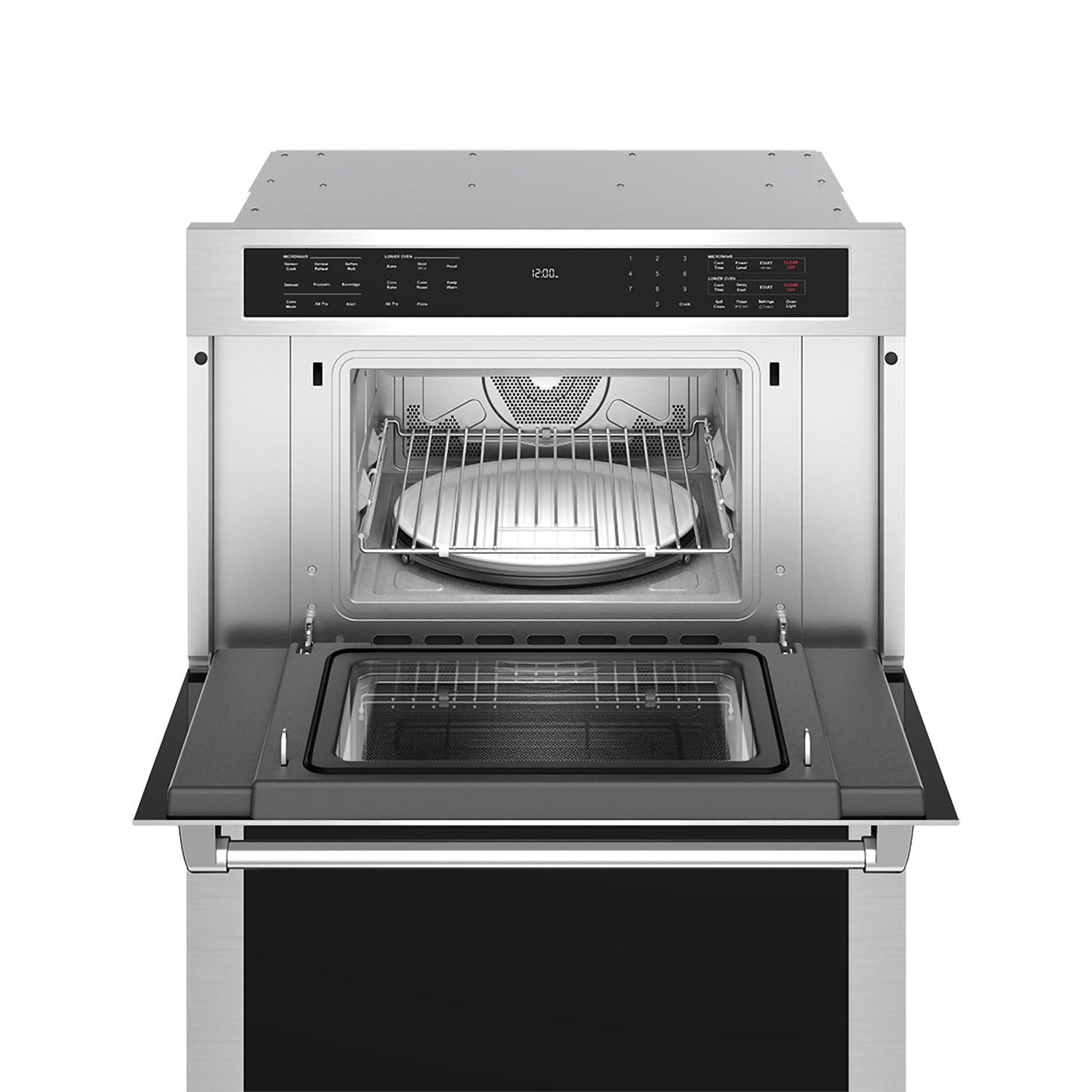 Thor Kitchen TMW30ED Professional 30-Inch Combination Microwave Wall Ovens- Stainless Steel
