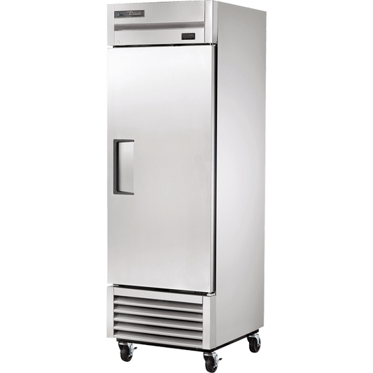 True Manufacturing Commercial T23HC Reach-In Solid Swing Door Refrigerator With Hydrocarbon Refrigerant