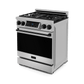 Thor Kitchen RSG30BLK 30 Inch Professional Gas Range With Tilt Panel Touch Control In Stainless Steel/Black Gordon Ramsay Series - Rsg30-Blk