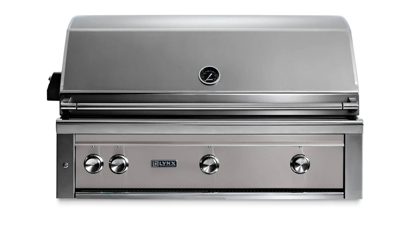 Lynx L42R3LSLP 42" Built-In Grill W/ Rotisserie - Limestone