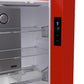 Forno FFFFD179133RED Forno Luigi 33-Inch French Door Refrigerator, 18 Cu.Ft, Red Finish, Handle-Free Design, Energy Star Certified