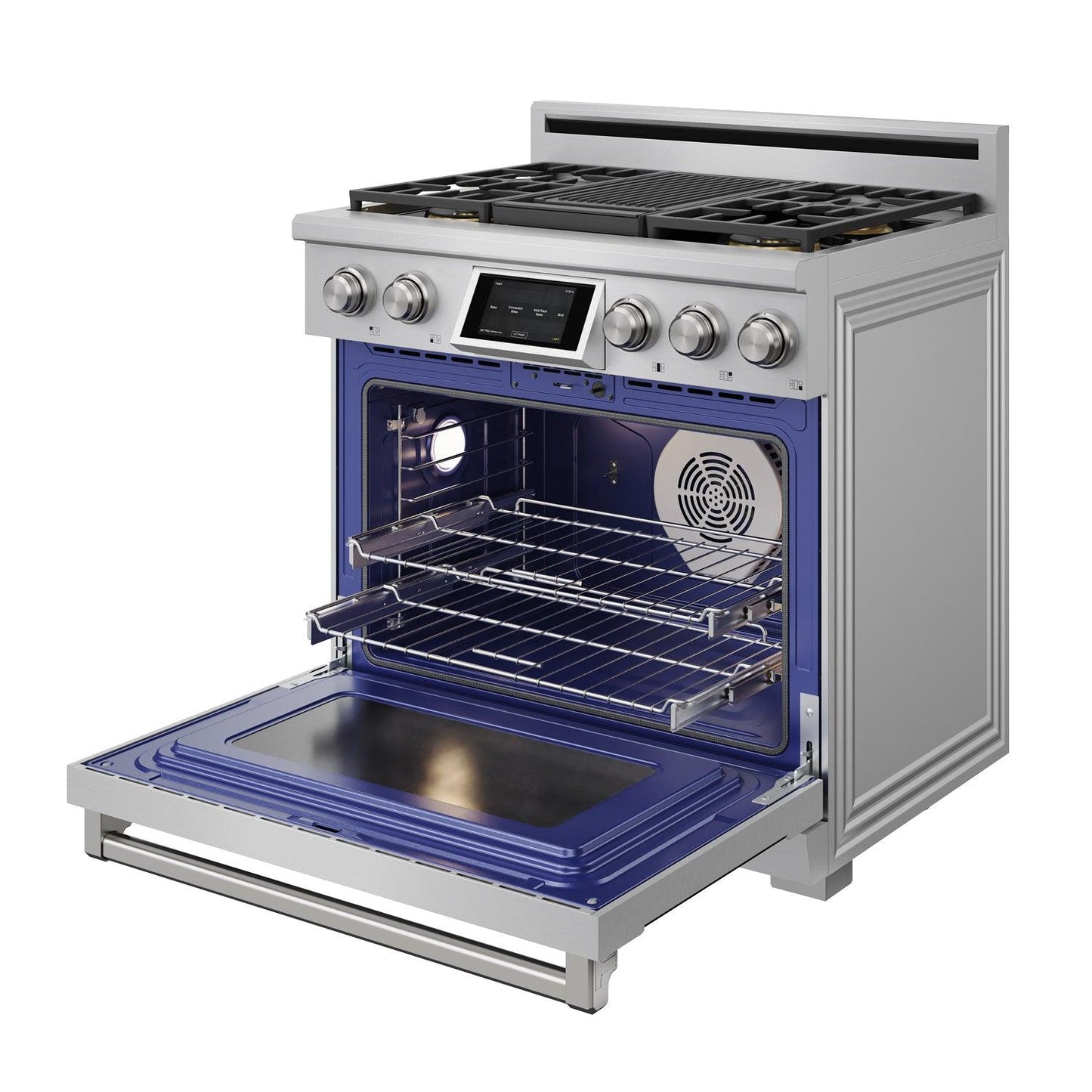 Thor Kitchen XRD36E 36 Inch X Series Professional Freestanding Dual Fuel Gas Range