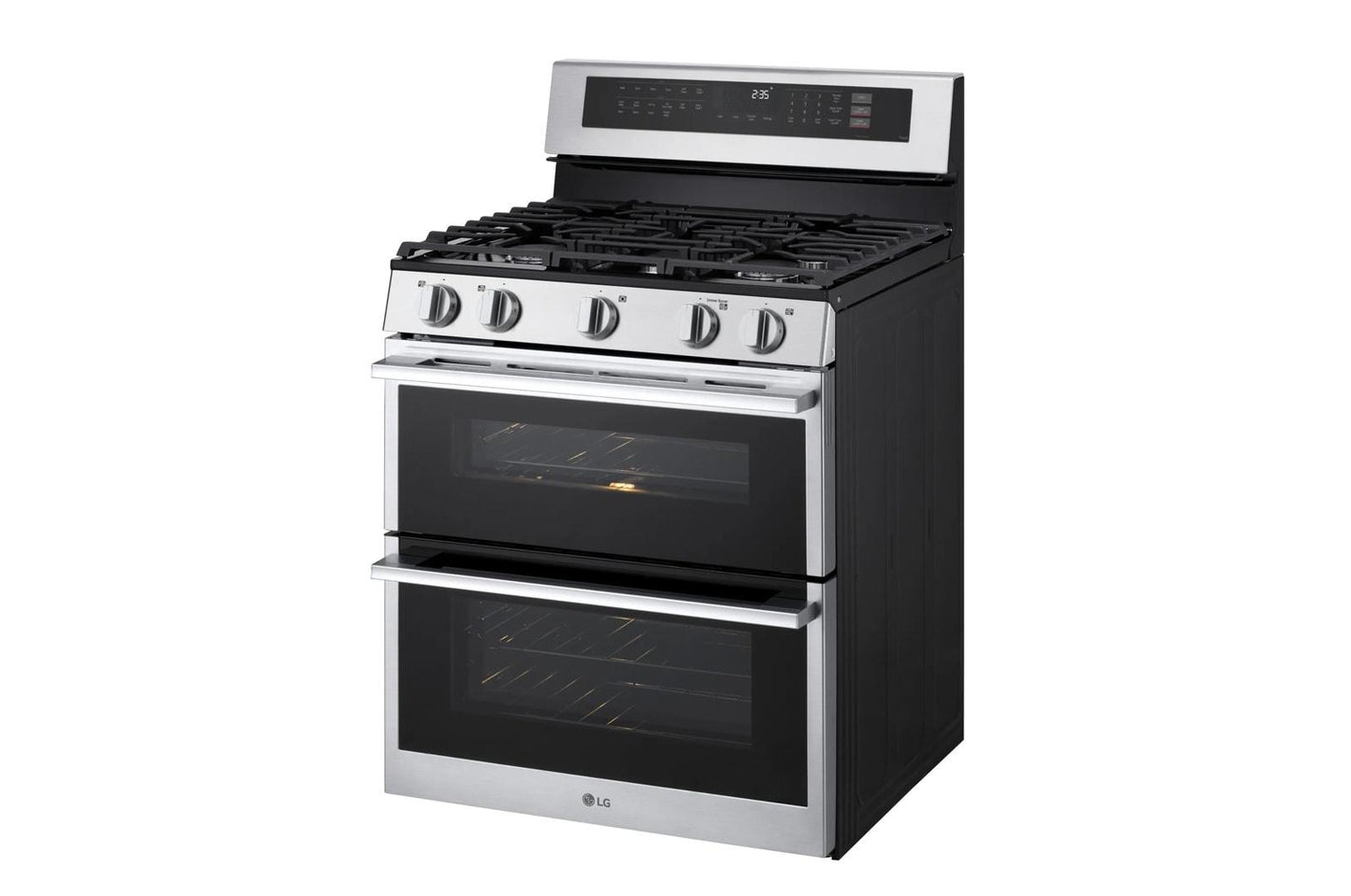 Lg LDGL6924Y 6.9 Cu. Ft. Smart Gas Double Oven Freestanding Range With Probake Convection®, Air Fry & Air Sous Vide