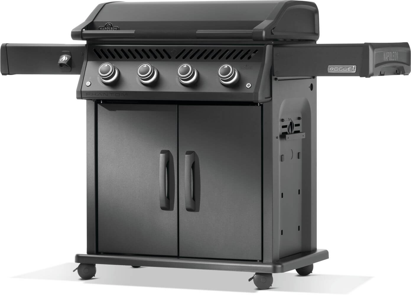 Napoleon Bbq RP30FTPKPHM Rogue Pro Phantom 30 Inch Griddle Rust-Resistant Stainless Steel Cooktop , Propane, Matte/Matt Black