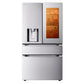 Lg LF29S9775S 29 Cu. Ft. Standard-Depth Max™ 4-Door French Door Refrigerator With Mirror Instaview® Mycolor™ And Mini Craft Ice™