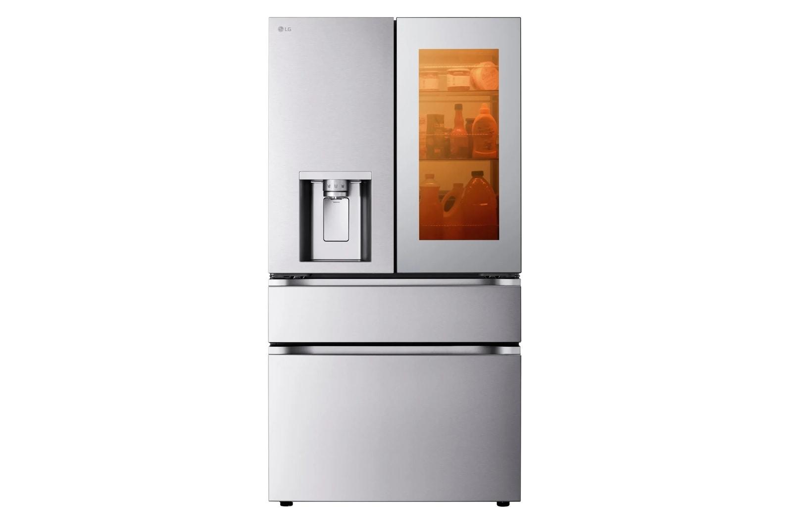 Lg LF29S9775S 29 Cu. Ft. Standard-Depth Max&#8482; 4-Door French Door Refrigerator With Mirror Instaview® Mycolor&#8482; And Mini Craft Ice&#8482;