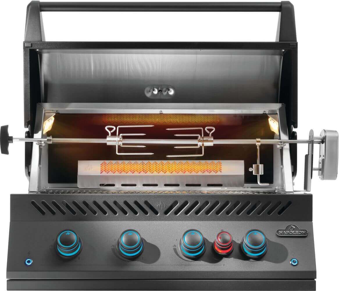Napoleon Bbq BIG32RBPMK1 Built-In 700 Series 32 With Infrared Rear Burner , Propane, Matte/Matt Black