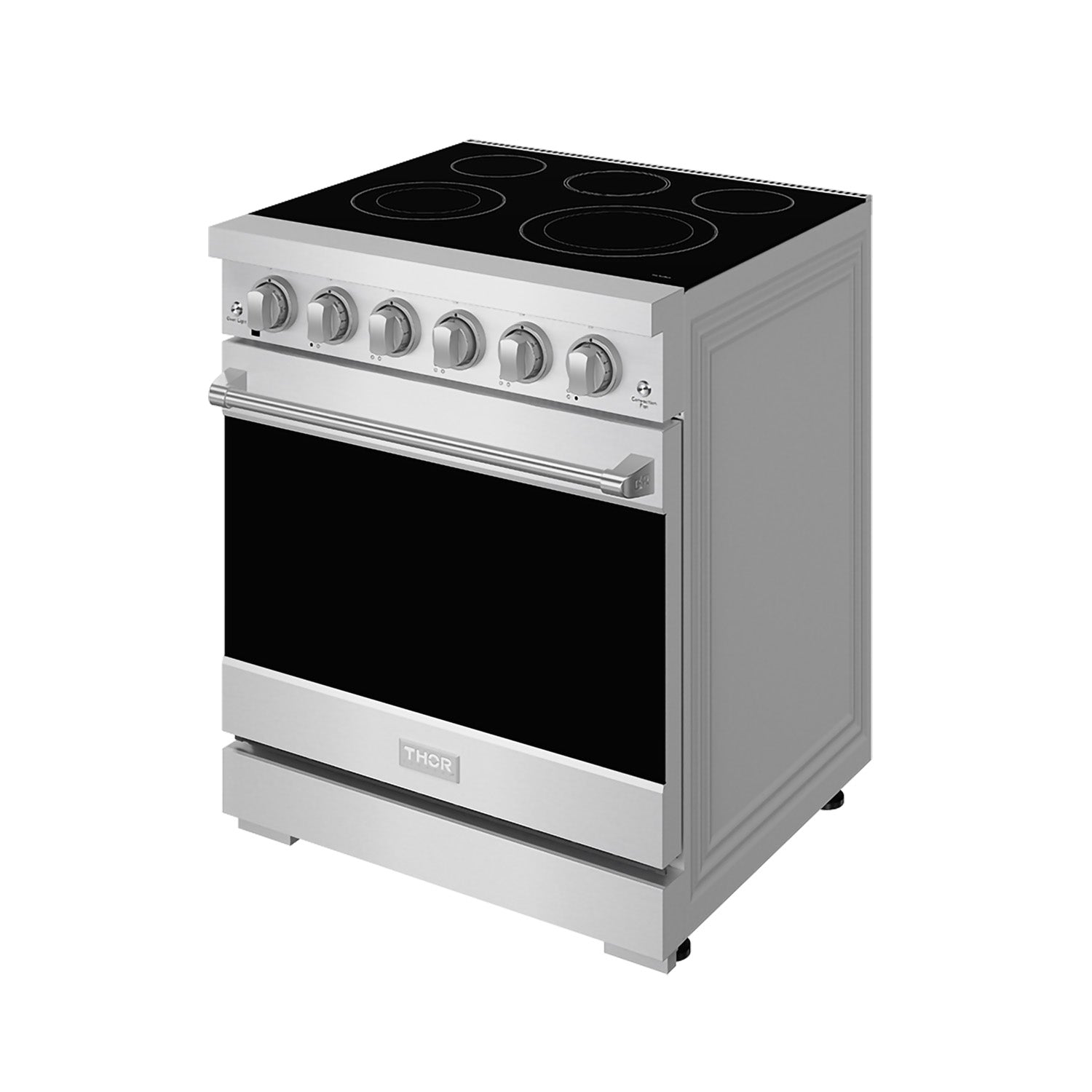 Thor Kitchen RSE30P 30 Inch Professional Electric Range With Precision Knob Control In Stainless Steel Gordon Ramsay Series