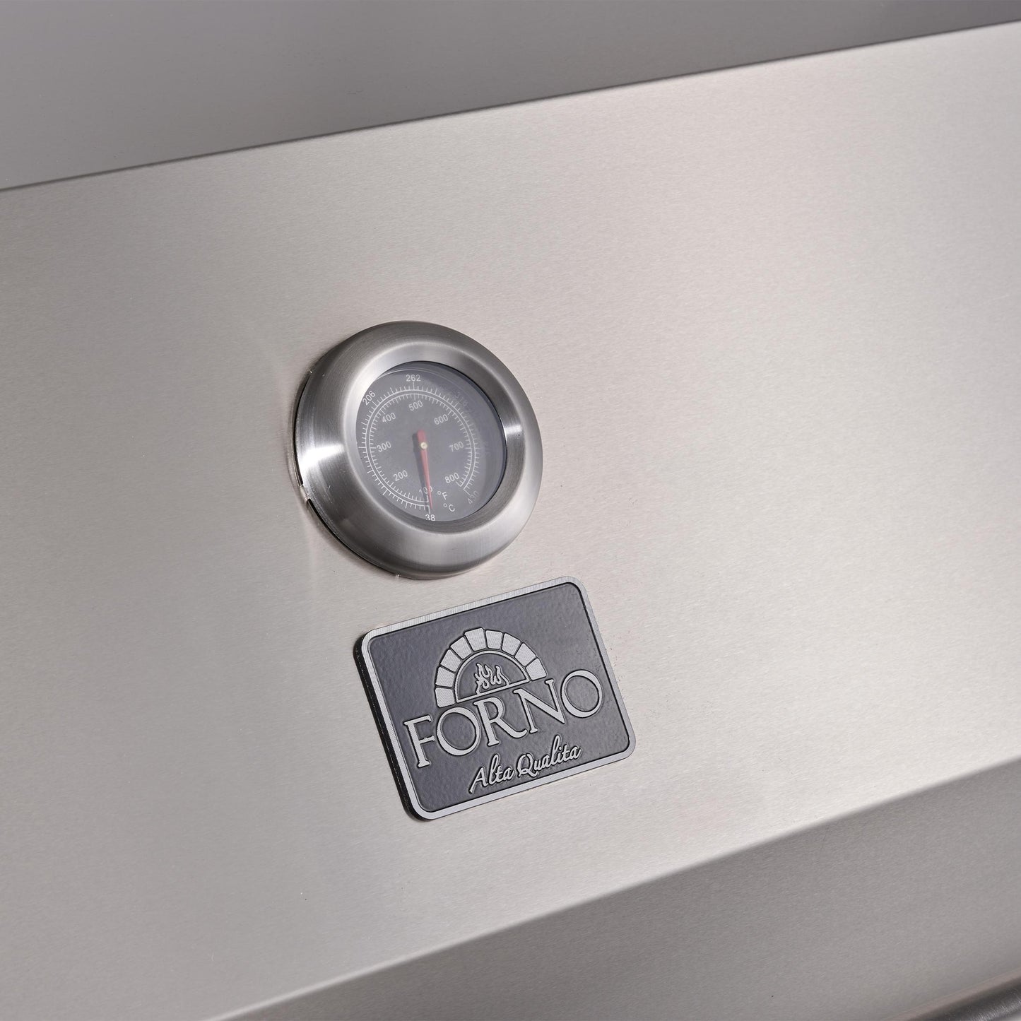 Forno FODKT2575WHT Forno Rimini Outdoor Kitchen: 30" Bbq 62,600 Btu, 4.8 Cu.Ft. Refrigerators, White Countertops