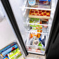 Ge Appliances GSS28NGYBB Ge® 27.9 Cu. Ft. Side-By-Side Refrigerator With Extra Tall Dispenser And In-Door Icemaker