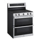 Lg LDEL7324YE 7.3 Cu. Ft. Smart Electric Double Oven Freestanding Range With Probake Convection®, Air Fry & Air Sous Vide