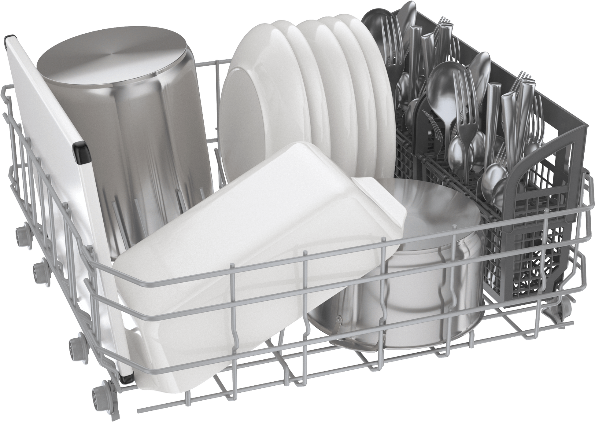 Bosch SHX41EB5N 24" Bar Handle 100 Series Dishwasher