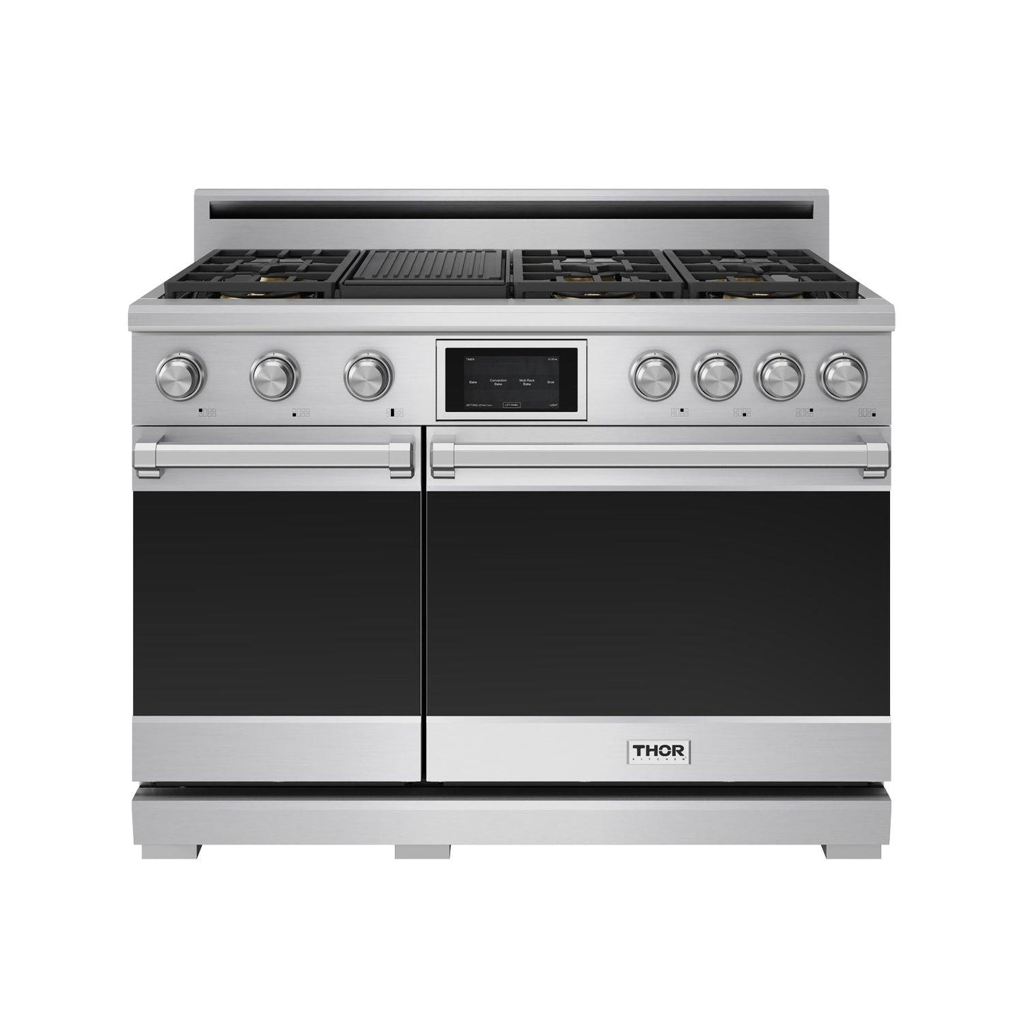 Thor Kitchen XRD48E 48 Inch X Series Professional Freestanding Dual Fuel Range