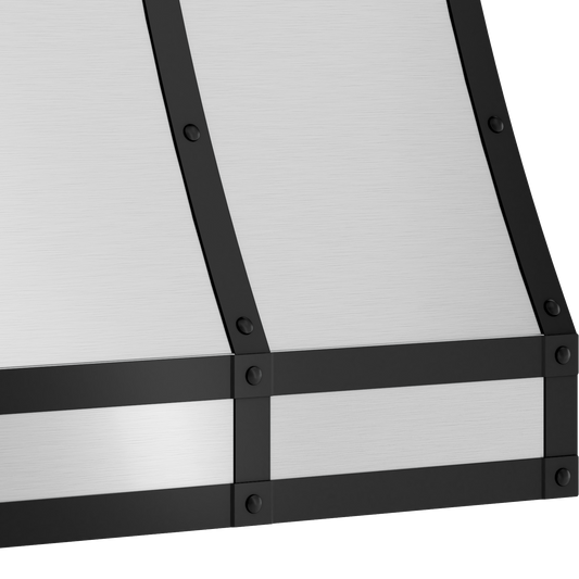 Zephyr BKFT36AMB Forte Hood Banding Kit, 36In, Matte Black