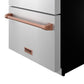 Thor Kitchen RZ24URSG 24 Inch Undercounter Built-In / Freestanding Drawer Freezer - Stainless Steel/Rose Gold Gordon Ramsay Series