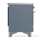 Ilve UMDIB40QNR3BGC Ilve Umdib40Qnr3Bgc Majestic Iii 40 Inch Induction Range With 6 Elements, 3.82 Cu. Ft. Total Oven Capacity (Solid Door, Blue Grey, Chrome)