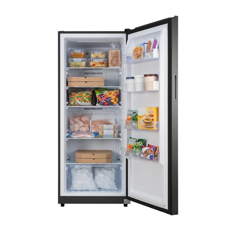 Element Appliance EXUF14CEES Element 14.0 Cu. Ft. Upright Convertible Freezer/Refrigerator - Stainless Steel, Energy Star (Exuf14Cees)