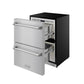 Thor Kitchen RZ24U 24 Inch Undercounter Built-In / Freestanding Drawer Freezer - Stainless Steel Gordon Ramsay Series