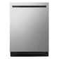 Lg LDNPH753S Smart Flushfit™ Top Control Dishwasher With 1-Hour Wash & Dry, Quadwash® Pro, Truesteam® And Dynamic Heat Dry™ W/Autovent Dry™