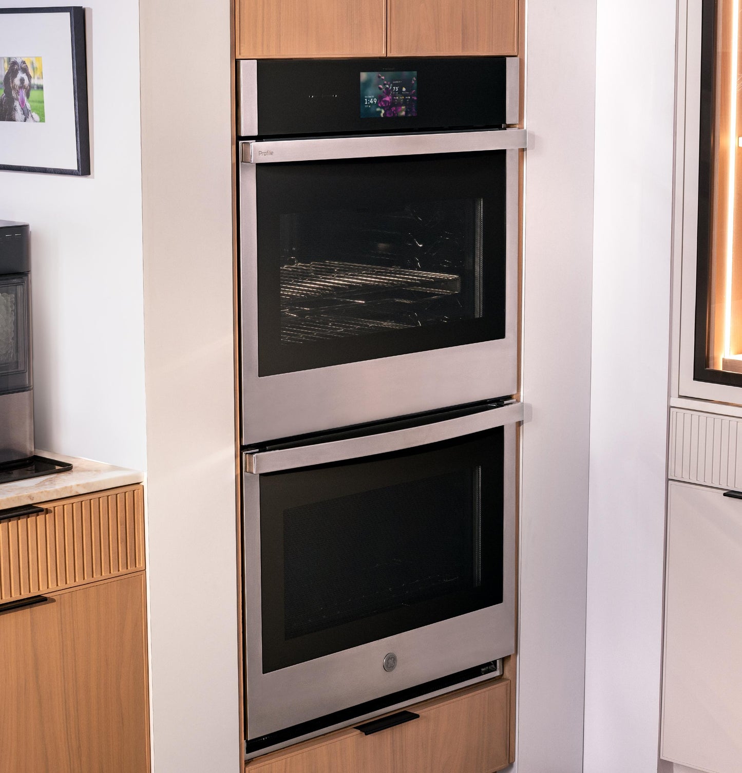 Ge Appliances PTD7000SZSS Ge Profile™ 30" Smart Built-In Convection Double Wall Oven With No Preheat Air Fry And Precision Cooking