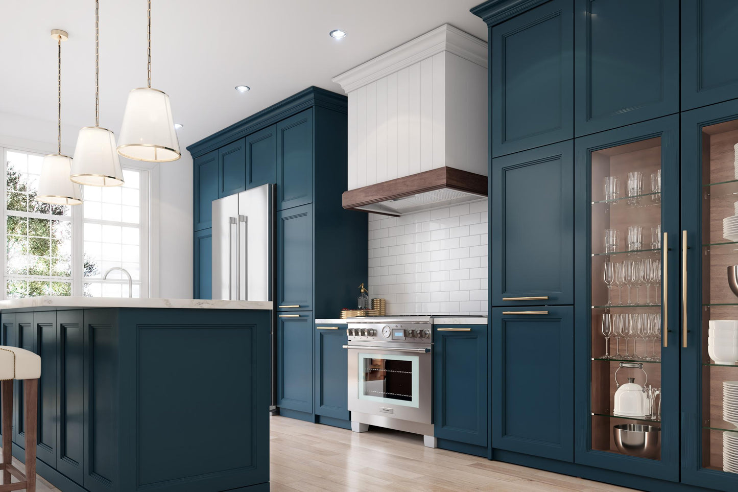 Xo Appliance XOIL4222KSE 42" 1000 Cfm Liner Insert Hood 22In D