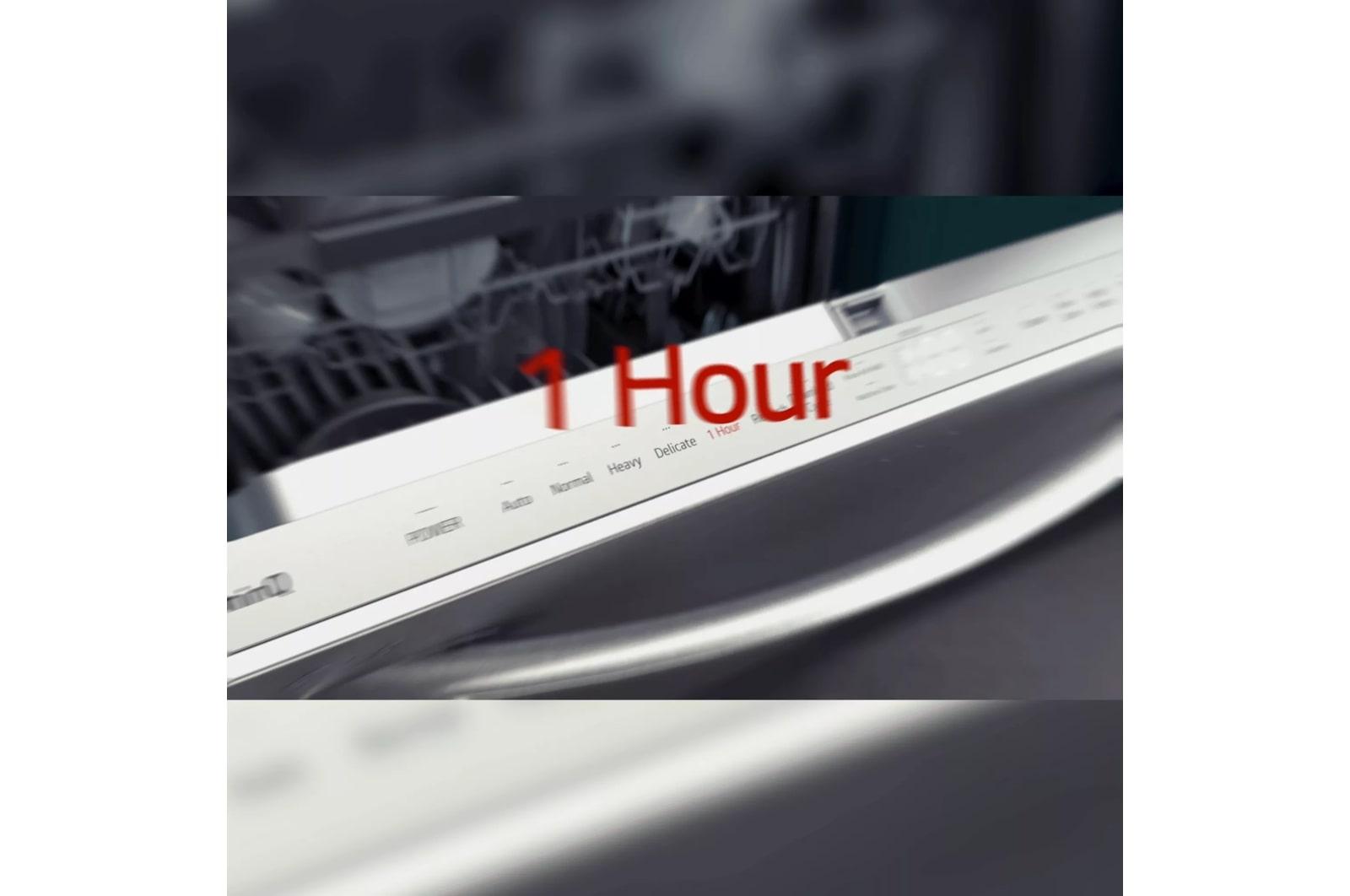 Lg LDPH5554D Smart Top-Control Dishwasher With 1-Hour Wash & Dry, Quadwash® Pro, And Dynamic Heat Dry™