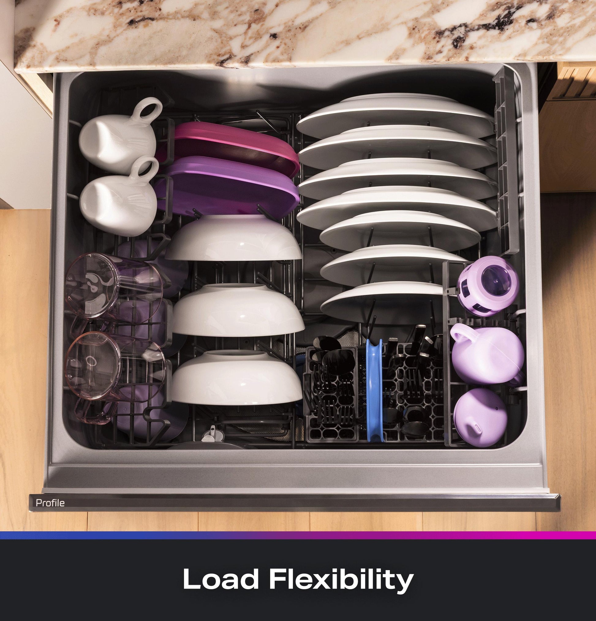 Ge Appliances PDD415PYYFS Ge Profile&#8482; Dishwasher Double Drawer